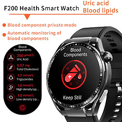 INF Montre connectée avec ECG, cardiofréquencemètre, suivi d'activité et plusieurs modes sport pas cher