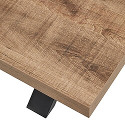 Acheter JLC KREATION Table basse rectangulaire en bois avec pieds X MONA