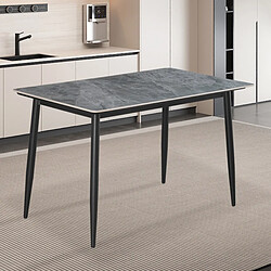 JLC KREATION Table à manger 120cm 4 personnes OSKAR