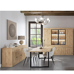 Acheter JLC KREATION Table à manger moderne en bois rectangle 180cm VALENTINE