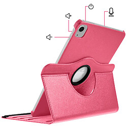 Avis Avizar Étui Intégrale pour iPad Air 11 M4 2026 avec Support Orientation 360° Rose