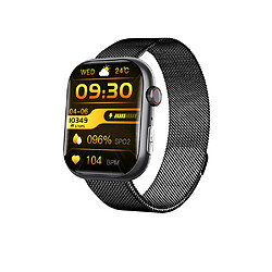 Avis INF Montre connectée ECG avec moniteur de fréquence cardiaque et moniteur d'activité physique,