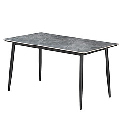 JLC KREATION Table à manger 120cm 4 personnes OSKAR
