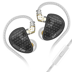 VURAHOME KZ AS16 PRO HIFI Avec Micro - Noir