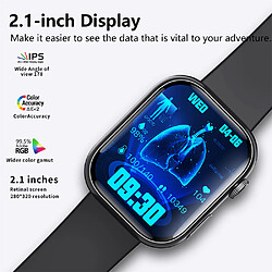 INF Montre connectée ECG avec moniteur de fréquence cardiaque et moniteur d'activité physique, pas cher