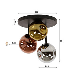 Avis Jlc kreation plafonnier Laura - Multicolore