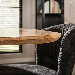 JLC KREATION Table à manger triangle en bois d'acacia massif TWIXIE pas cher