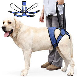 INF Harnais de Soutien Arrière pour Chien - Aide à la Mobilité pour Chiens Blessés et Âgés L