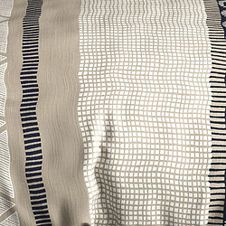 Atelier du coton Parure de couette 3pcs 100%coton 57fils/cm2- nairobi pas cher