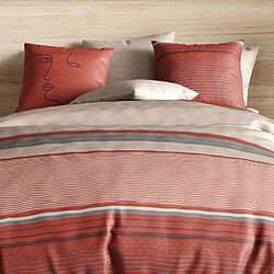 Avis Atelier du coton Parure housse de couette 100% coton 71fils hana