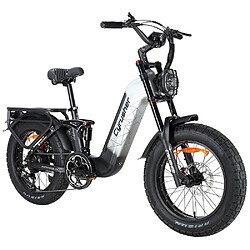 Vélo électrique Cyrusher Kommoda 3.0 Moteur 750W 48V 20AH Blanc