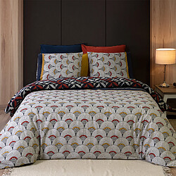 Atelier du coton Parure housse de couette 100% coton 57fils panka 