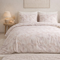 Atelier du coton Parure housse de couette 100% coton 57fils alix 