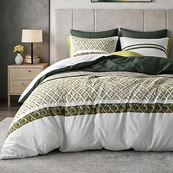 Atelier du coton Parure housse de couette 100% coton 57 fils nayaa 