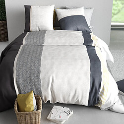 Avis Atelier du coton Parure housse de couette 3pcs 100% coton 57fils stratus