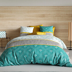 Atelier du coton Parure housse de couette 100% coton 57fils -aurah 