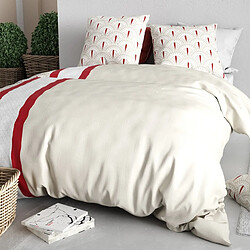 Avis Atelier du coton Parure Housse De Couette 100% Coton 57fils Rubis