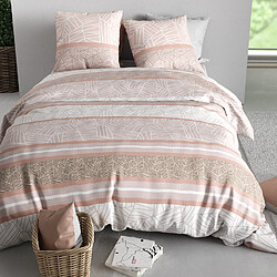 Avis Atelier du coton Parure housse de couette imprimée 100% coton 57fils TRINE