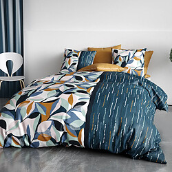 Avis Atelier du coton Parure housse de couette 100% coton 57 fils floris