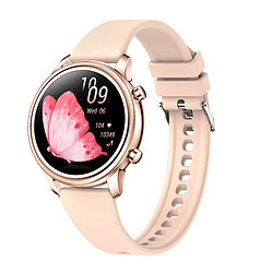 INF Montre connectée avec moniteur de fitness et surveillance avancée de la santé Pink