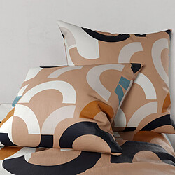 Atelier du coton Parure housse de couette coton 57fils, igor pas cher