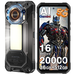 OUKITEL WP61 5G Telephone Portable Incassable-Noir
