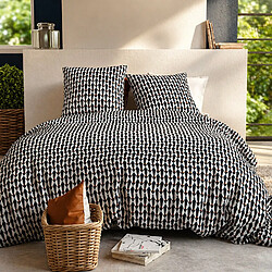 Atelier du coton Parure de couette 100% coton 57fils - geo 