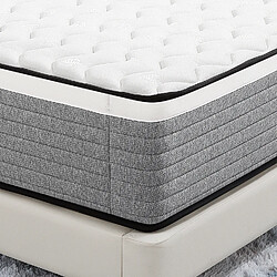 Avis Matelas 140x190 cm INRE, Mousse HR, Épaisseur 20cm, Confort Ferme, 7 Zones Ergonomique