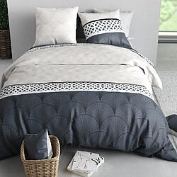 Avis Atelier du coton Parure Housse De Couette 100% Coton 57fils Arcadia