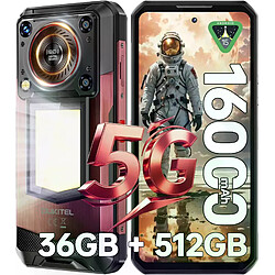 OUKITEL WP56 5G Smartphone Incassable-Rouge