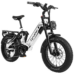 Cyrusher Kommoda Pro Vélo électrique 20" 52V 20AH Moteur 750W Blanc