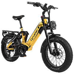 Vélo électrique Cyrusher Kommoda Pro Moteur 750W 52V 20AH Jaune