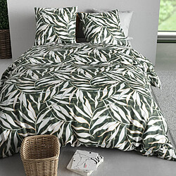 Avis Atelier du coton Parure housse de couette imprimée 100% coton 57fils FILVERDE