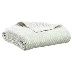 Les Ateliers du Linge Plaid melia 140x180cm neige