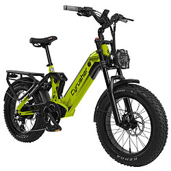 Vélo électrique Cyrusher Kommoda Pro 20" Moteur 750W 52V 20AH Vert