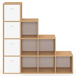 Avis Idmarket MEUBLE RANGEMENT EN ESCALIER