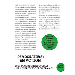 Démocratie(s) en action : 50 approches renouvelées de l'entreprise et du travail