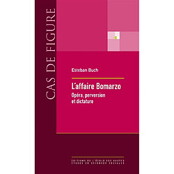 L'affaire Bomarzo : opéra, perversion et dictature
