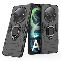 Htdmobiles Coque pour Xiaomi Redmi A3 / Poco C61 4G - housse etui rigide anti choc + film ecran - NOIR