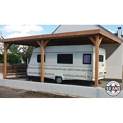 Cpbf Carport adossé 32m² 4.5x7m
