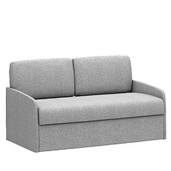 Inside 75 Canapé pour lit escamotable vertical MULTIMO 160x200cm tissu tweed gris