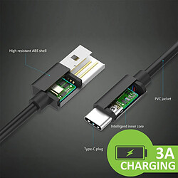 Avis Câble Ewent EC1033 USB-C vers USB-A 1m Noir