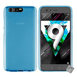 Htdmobiles Coque silicone gel fine pour Huawei Honor 9 + verre trempe - BLEU