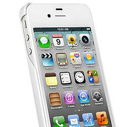 Moshi Coque de protection pour iPhone 4/4S iGlaze Blanc