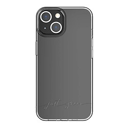 JUST GREEN Coque de Protection pour iPhone 14 Infinia Recyclable Transparent