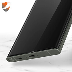 Acheter Mocolo Verre Trempé pour Samsung Galaxy S23 Ultra Dureté 9H Incurvé 3D Adhésif Noir