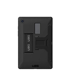 UAG Coque Renforcée Scout avec Dragonne et Béquille pour Galaxy Tab A8 10.5 2022 Noir