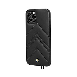 Acheter ARTEFAKT Coque pour iPhone 12 Pro Max en Cuir Louvre Noir