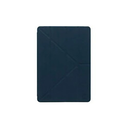 MW Étui pour iPad Pro 9.7 pouces 2016 Folio Slim Fonction Stand Multi-position Bleu