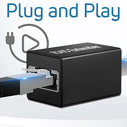 Avis Avizar Adaptateur Rallonge Ethernet Coupleur RJ45 Design compact Noir